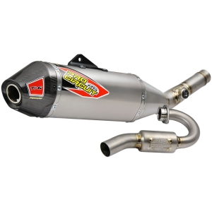 EXHAUST SYSTEM TI-6 TITANIUM WITH CARBON END CAP