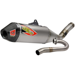 EXHAUST SYSTEM TI-6 PRO TITANIUM WITH CARBON END CAP