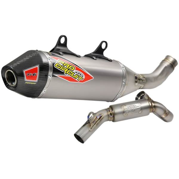 EXHAUST SYSTEM TI-6 TITANIUM WITH CARBON END CAP