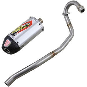 EXHAUST T6 SS CF CAP SA