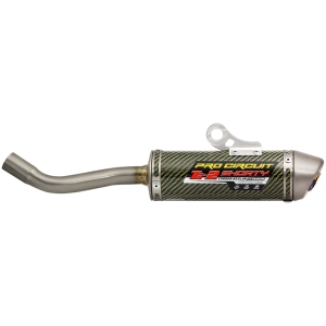 MUFFLER/SILENCER TI-2 SHORTY CARBON KEVLAR TITANIUM