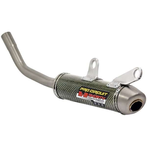 TI-2 SHORTY MUFFLER/SILENCER CARBON KEVLAR TITANIUM - Bild 2
