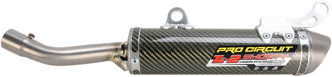 MUFFLER/SILENCER TI-2 SHORTY CARBON KEVLAR TITANIUM