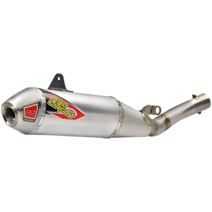 SLIP-ON MUFFLER/SILENCER T-6 STAINLESS STEEL ALUMINIUM