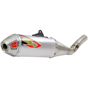SLIP-ON MUFFLER/SILENCER T-6 STAINLESS STEEL ALUMINIUM