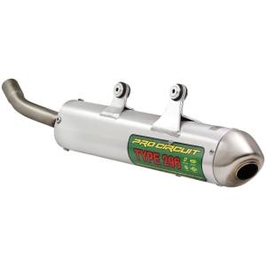 MUFFLER/SILENCER TYPE 296 WITH SPARK ARRESTOR
