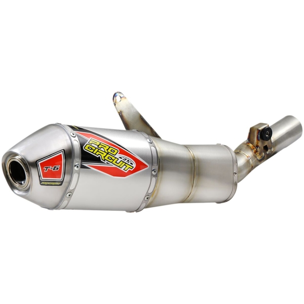 T-6 STAINLESS STEEL ALUMINIUM SLIP-ON MUFFLER