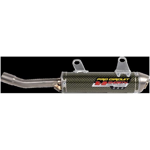 TI-2 SHORTY TITANIUM/KEVLAR SILENCERSILENCER RI-2R-304 KTM250 - Bild 2