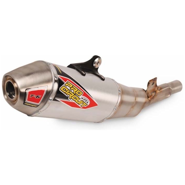 T-6 STAINLESS STEEL ALUMINIUM SLIP-ON MUFFLER