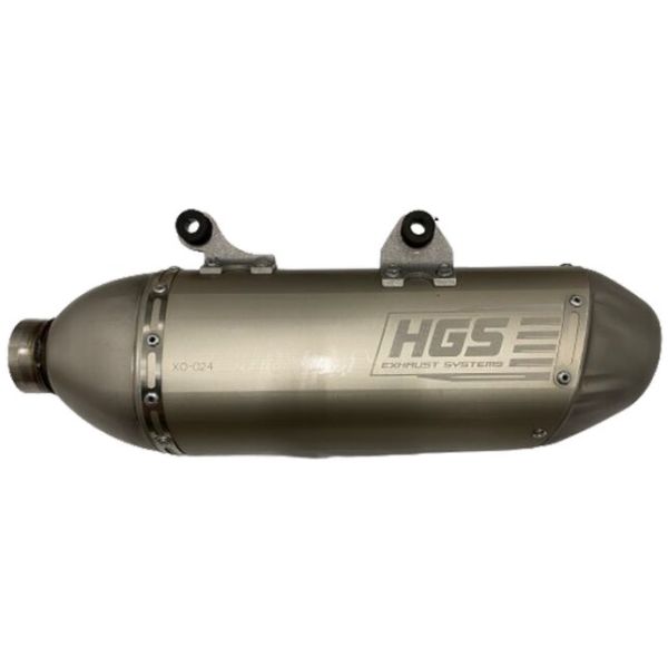 SILENCER GREY SS / STEEL END CAP