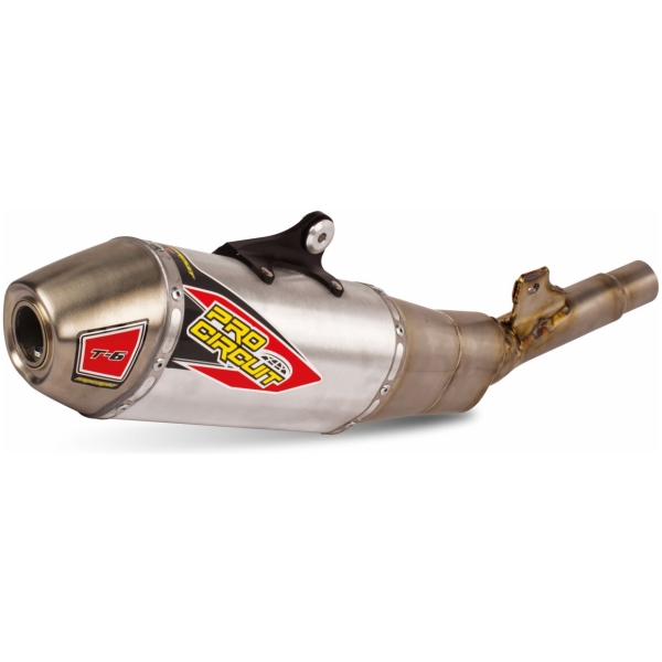 T-6 STAINLESS STEEL ALUMINIUM SLIP-ON MUFFLER