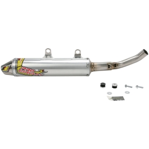 SLIP-ON MUFFLER/SILENCER T-4 STAINLESS ALUMINIUM ATV