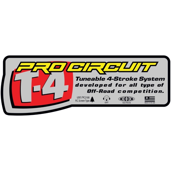 DECAL LOGO STICKER T-4