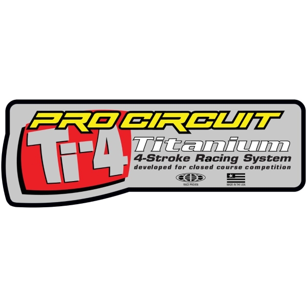 DECAL LOGO STICKER Ti-4