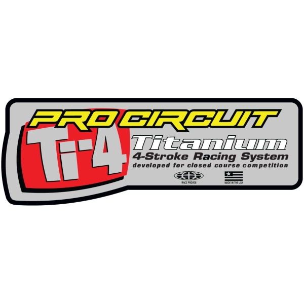 DECAL LOGO STICKER Ti-4 - Bild 3