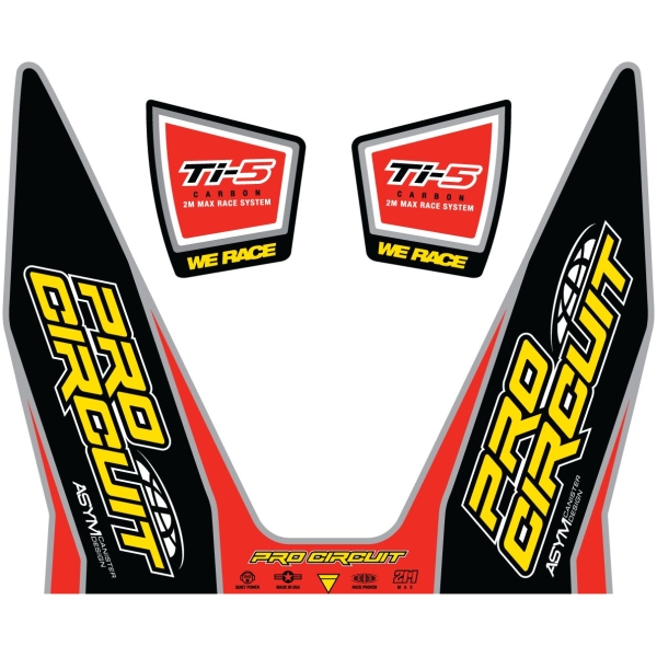 DECAL LOGO STICKER KIT Ti-5 - Bild 3