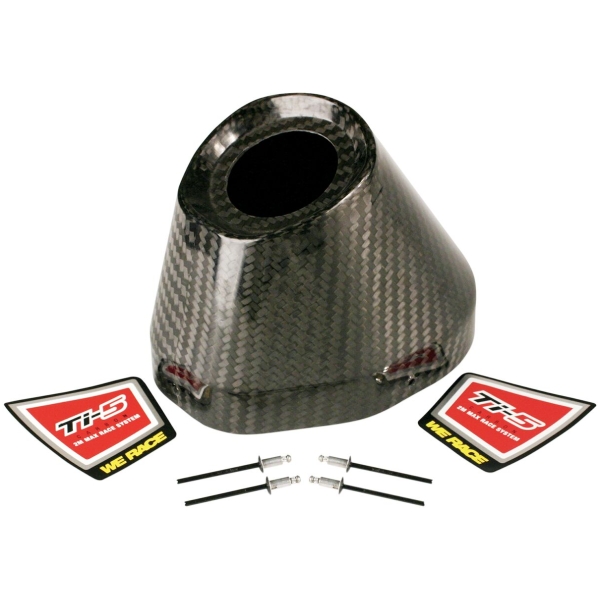 END CAP CARBON 88,9MM  (3.5")  HOLE 44,4MM (1,75") FOR TI-5  TI-6