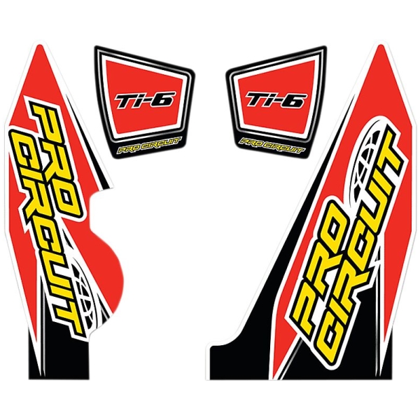DECAL LOGO STICKER KIT TI-6 DUAL - Bild 2