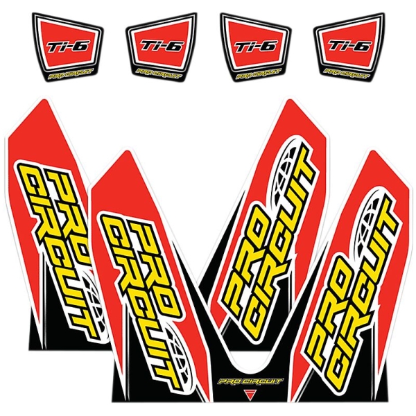 DECAL LOGO STICKER KIT TI-6 DUAL - Bild 3