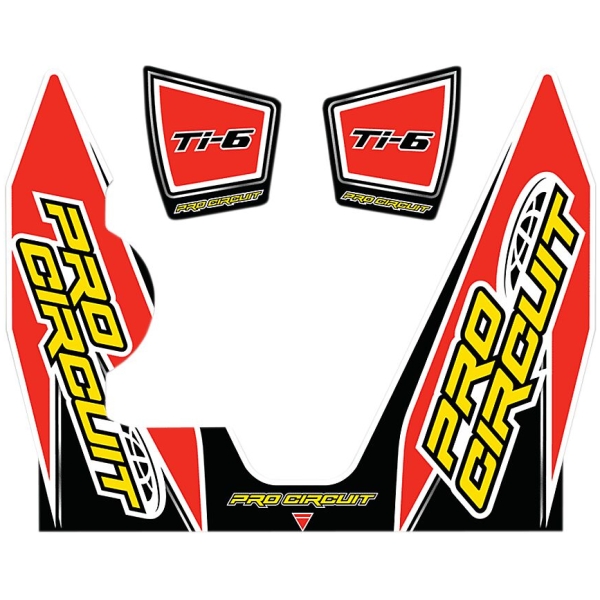 DECAL LOGO STICKER KIT TI-6 DUAL - Bild 4