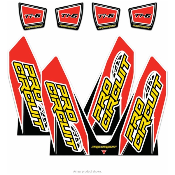 DECAL LOGO STICKER KIT TI-6 DUAL - Bild 5