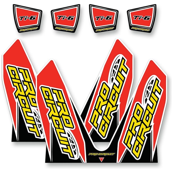 DECAL LOGO STICKER KIT TI-6 DUAL - Bild 6