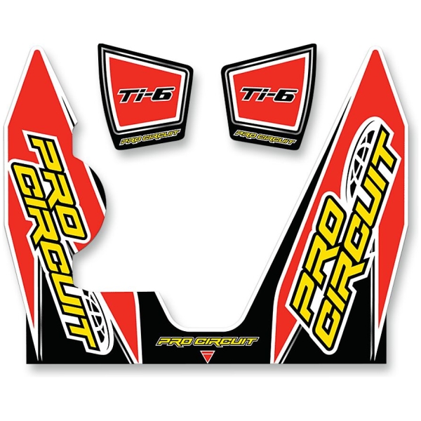 DECAL LOGO STICKER KIT TI-6 DUAL - Bild 6