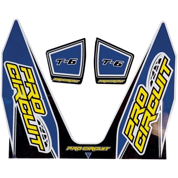 DECAL T6 DARK BLUE