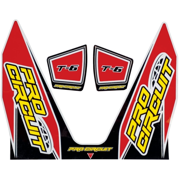 DECAL T6 RED