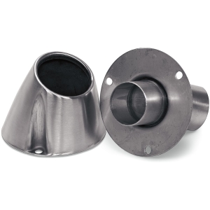 END CAP BILLET QUIET TIP 102MM (4") & 38,1MM (1,5") INSERT