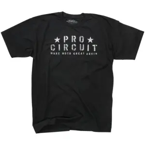 T-SHIRT PC-FLAG BLACK 2XL