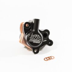 BRAKE CALIPER 2-PISTON BLACK - MOTO-MASTER