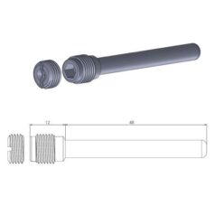 BRAKE PAD PIN OEM REPLACEMENT - MOTO-MASTER