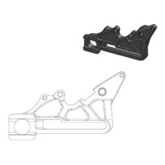 BRAKE CALIPER RELOCATION BRACKET OVERSIZE - MOTO-MASTER