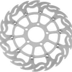 BRAKE ROTOR FLOATING FLAME BLACK - MOTO-MASTER
