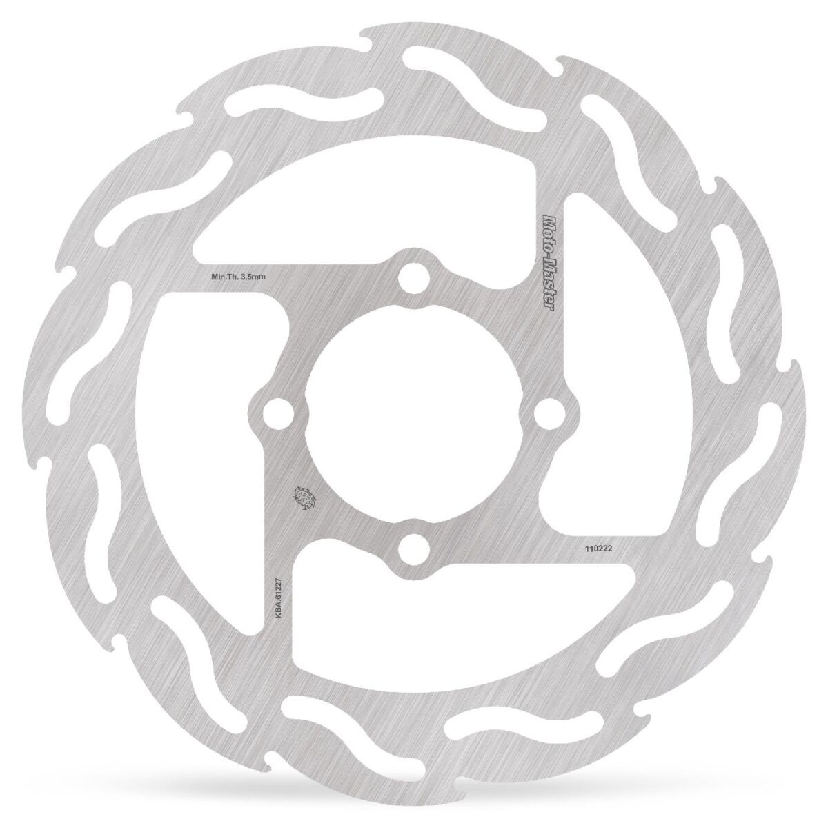 BRAKE ROTOR FIXED FLAME NATURAL - MOTO-MASTER