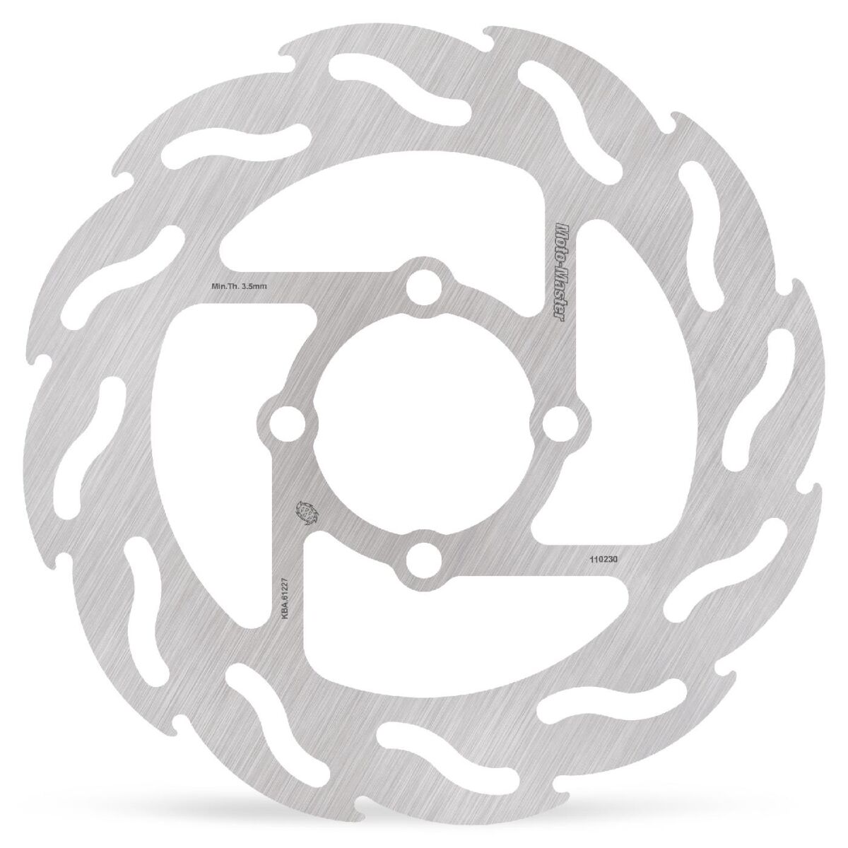 BRAKE ROTOR FIXED FLAME NATURAL - MOTO-MASTER