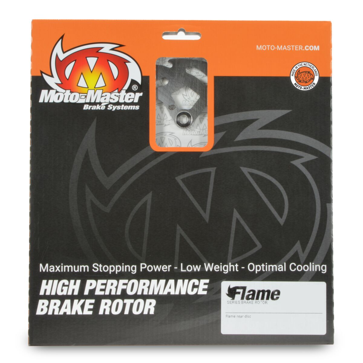 BRAKE ROTOR FIXED FLAME NATURAL - MOTO-MASTER - Bild 2
