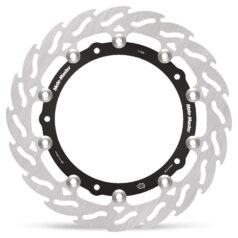 BRAKE ROTOR FLOATING FLAME BLACK - MOTO-MASTER