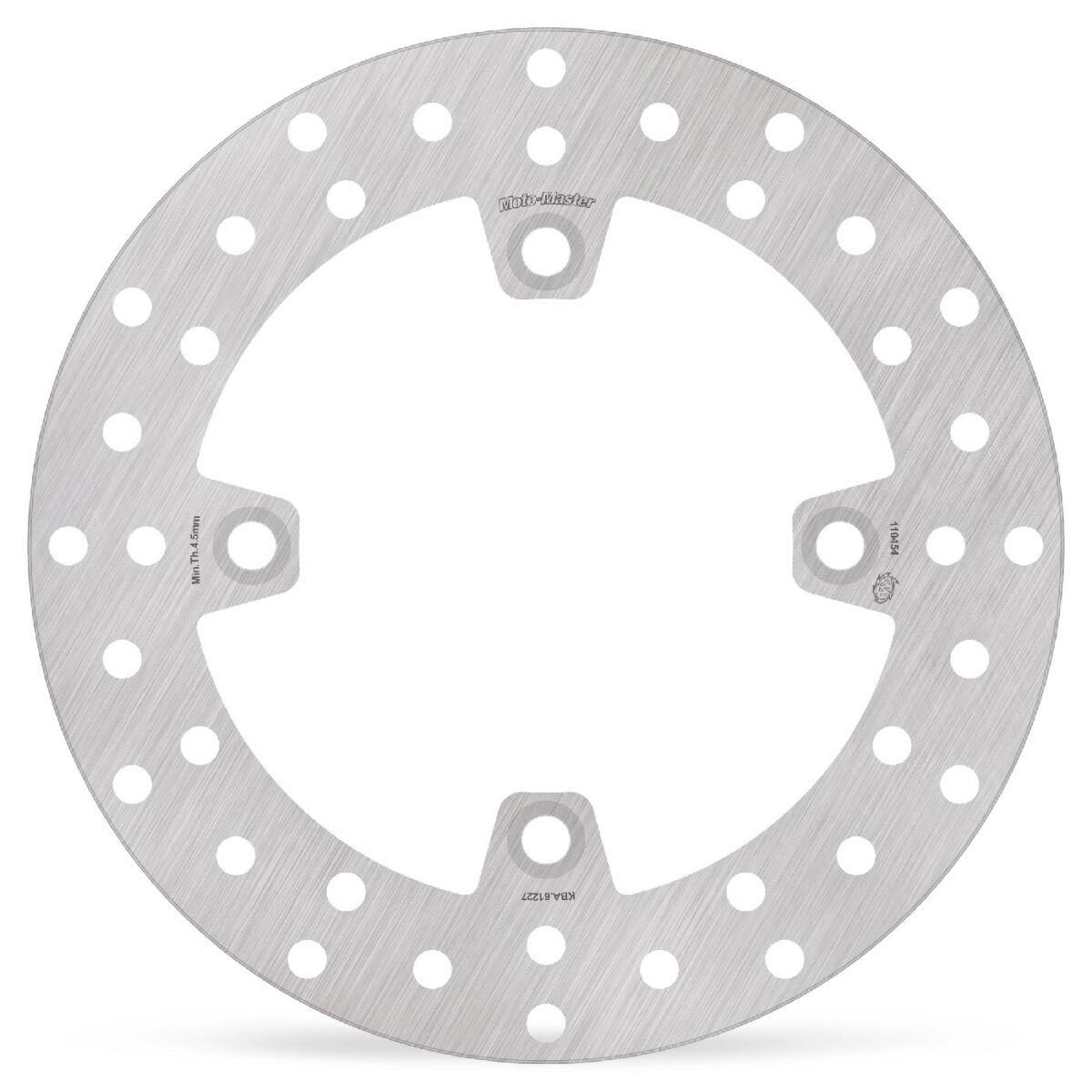 BRAKE ROTOR FIXED HALO ROUND NATURAL - MOTO-MASTER