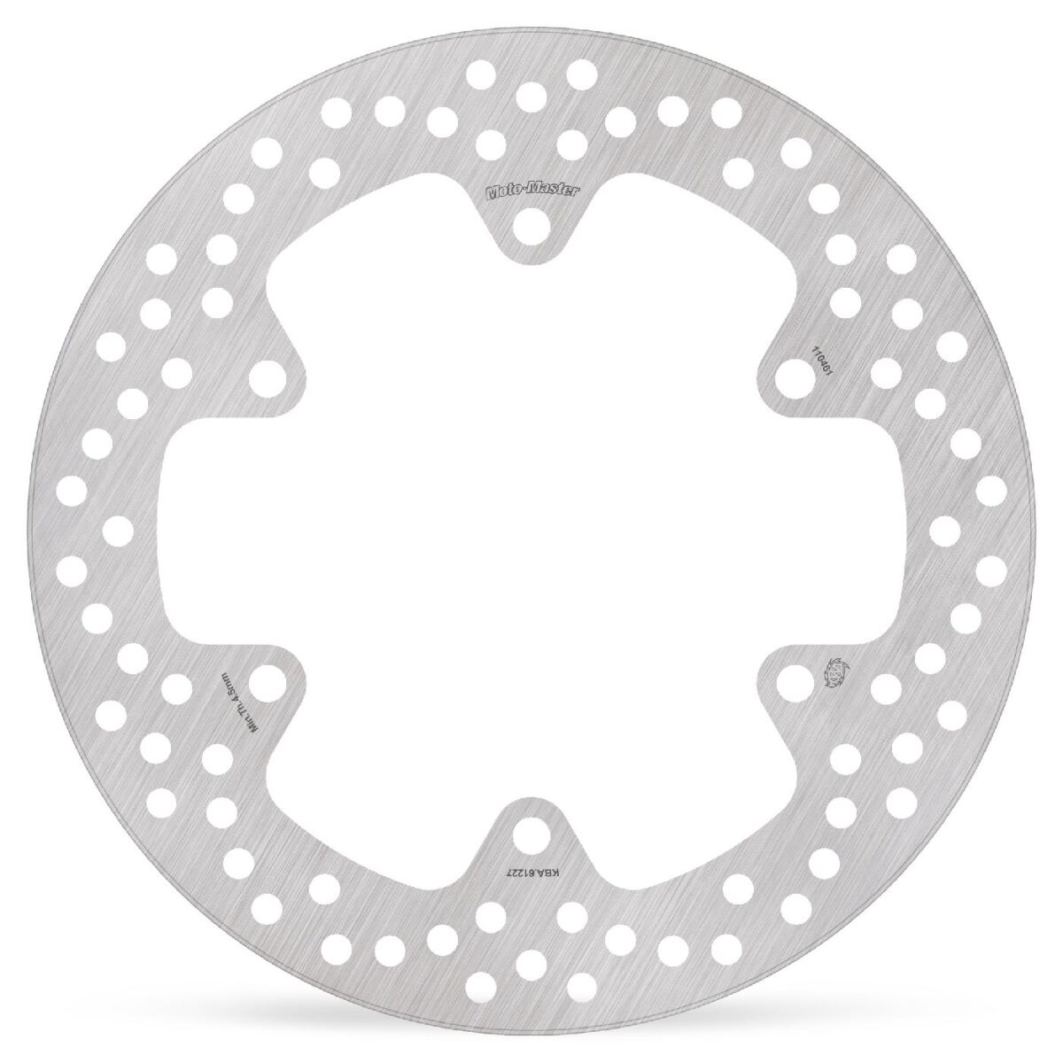 BRAKE ROTOR FIXED HALO ROUND NATURAL - MOTO-MASTER