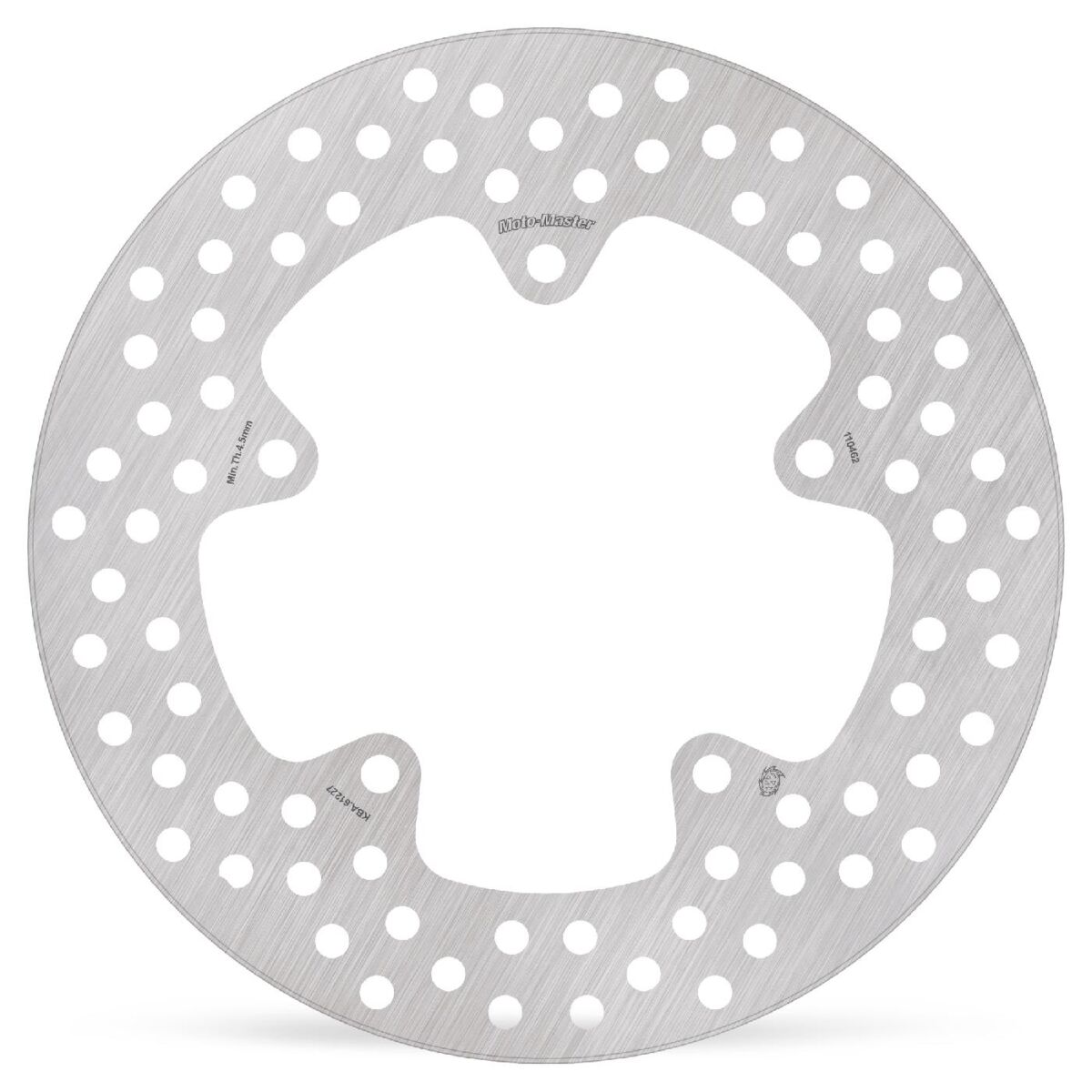 BRAKE ROTOR FIXED HALO ROUND NATURAL - MOTO-MASTER