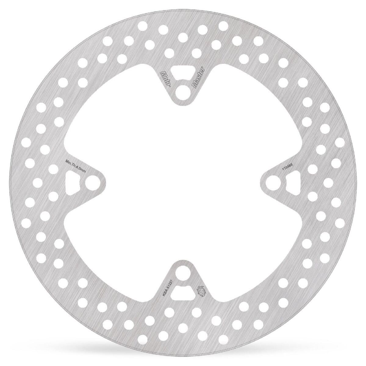 BRAKE ROTOR FIXED HALO ROUND NATURAL - MOTO-MASTER
