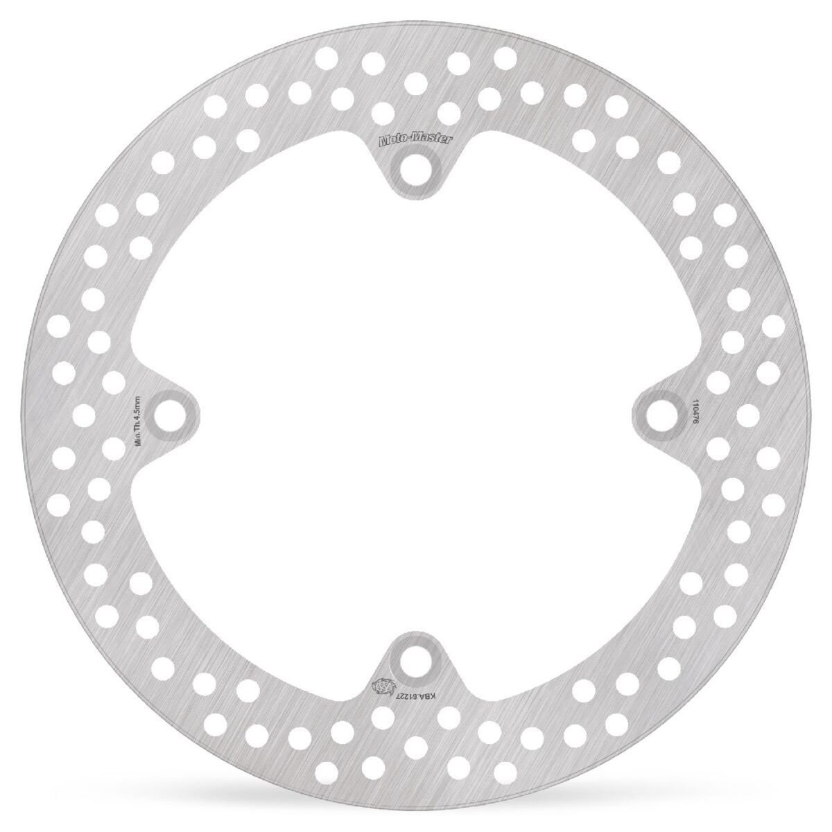 BRAKE ROTOR FIXED HALO ROUND NATURAL - MOTO-MASTER