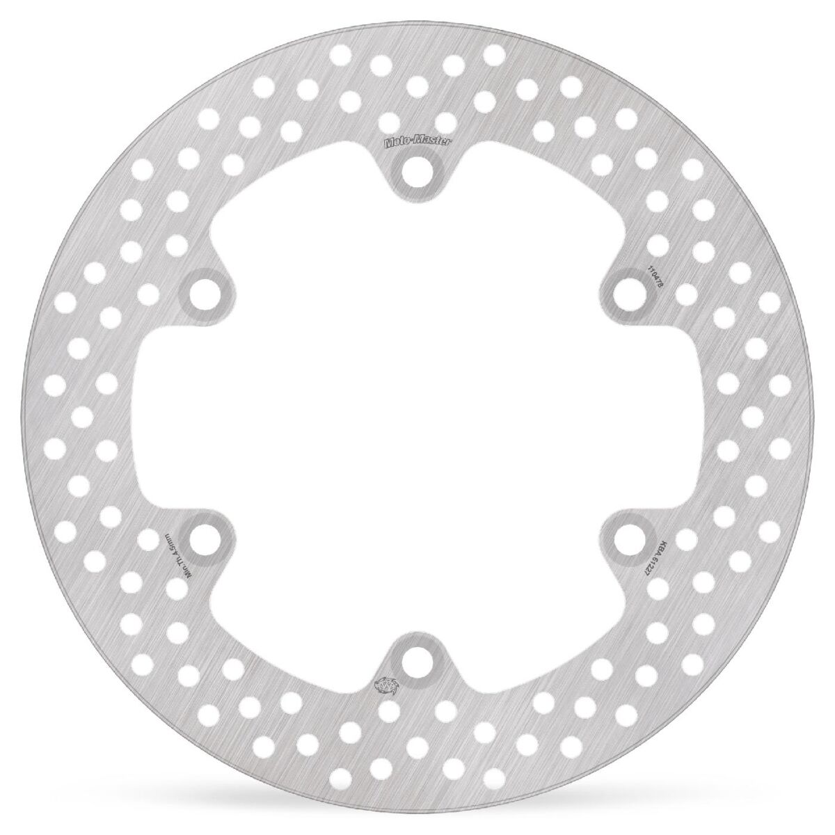 BRAKE ROTOR FIXED HALO ROUND NATURAL - MOTO-MASTER