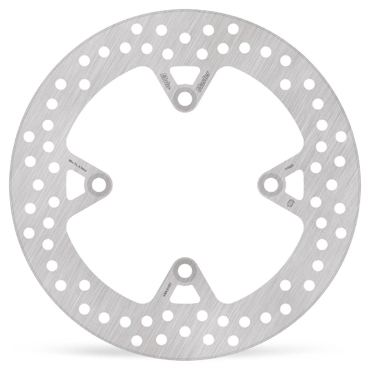 BRAKE ROTOR FIXED HALO ROUND NATURAL - MOTO-MASTER