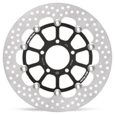 BRAKE ROTOR FLOATING HALO ROUND BLACK - MOTO-MASTER
