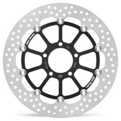 BRAKE ROTOR FLOATING HALO ROUND BLACK - MOTO-MASTER