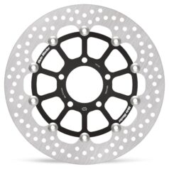 BRAKE ROTOR FLOATING HALO ROUND BLACK - MOTO-MASTER
