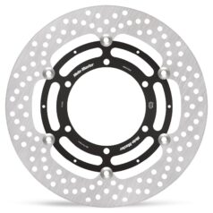 BRAKE ROTOR FLOATING HALO ROUND BLACK - MOTO-MASTER